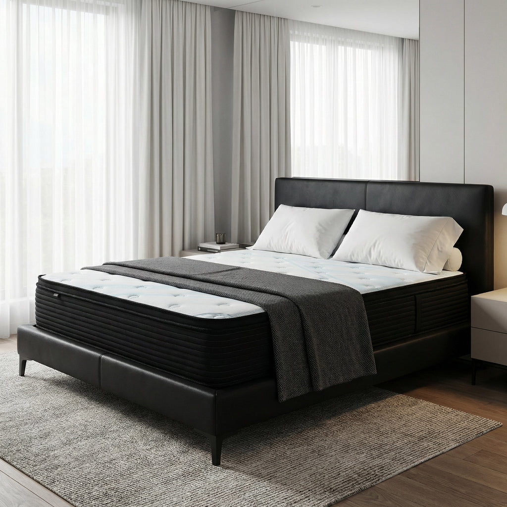 Saltea dumonde Serenita Plus Pocket 180x200 cm, arcuri individuale, spuma cu memorie, superortopedica, grosime 25 cm