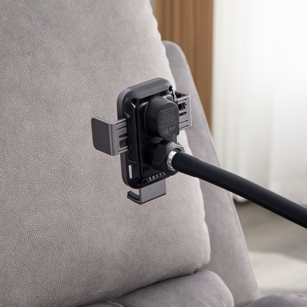 Fotoliu recliner electric dumonde cu funcție de balansare ,rotire și incarcare wirelles Elvara