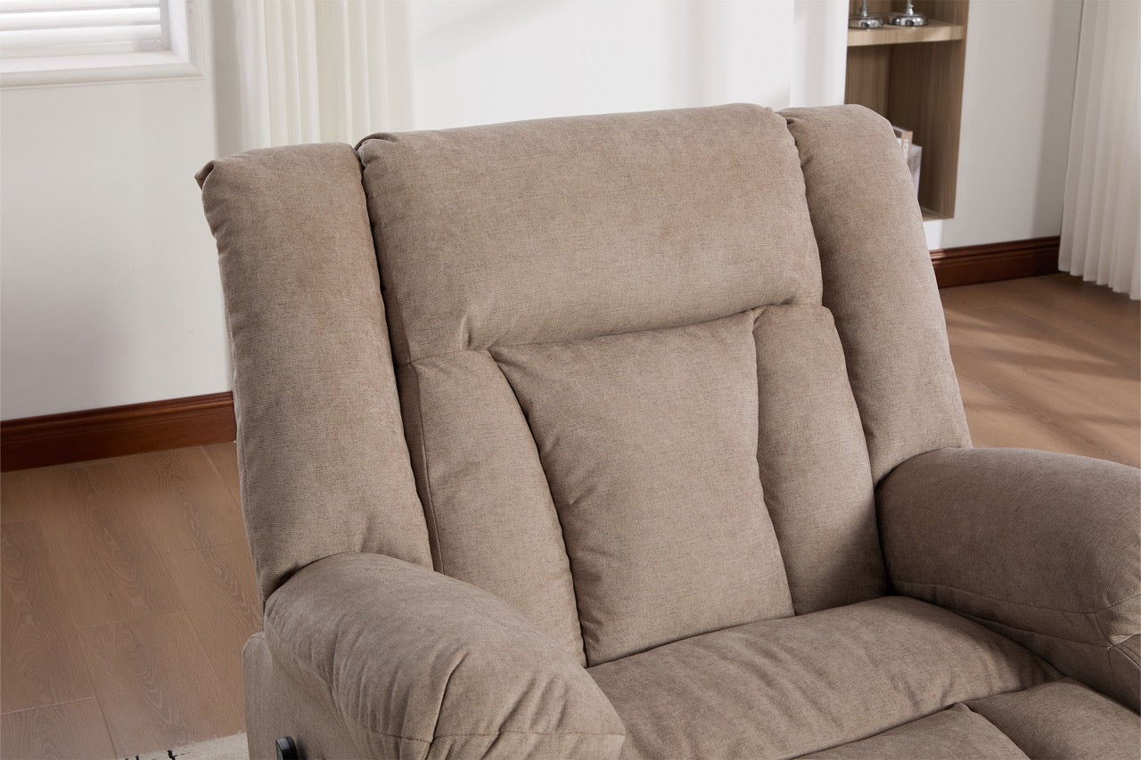 Fotoliu recliner electric dumonde cu funcție de balansare ,rotire și masaj în 8 puncte Novera
