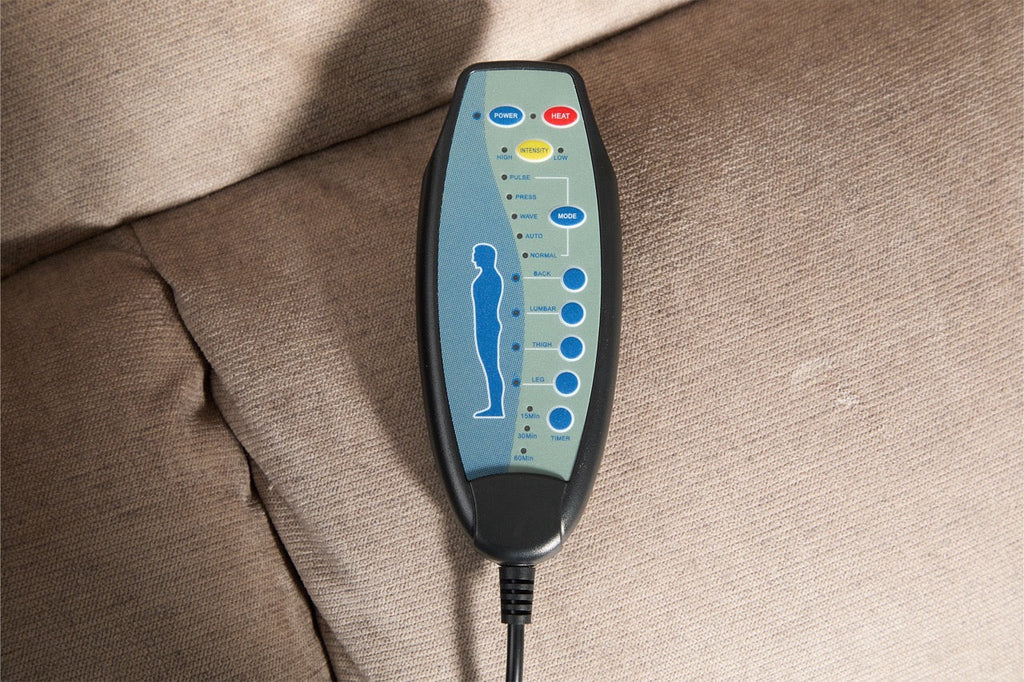 Fotoliu recliner electric dumonde cu funcție de balansare ,rotire și masaj în 8 puncte Novera