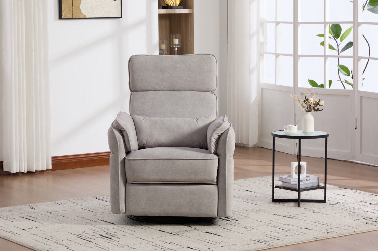 Fotoliu recliner electric dumonde cu funcție de balansare ,rotire și incarcare USB C Tavero