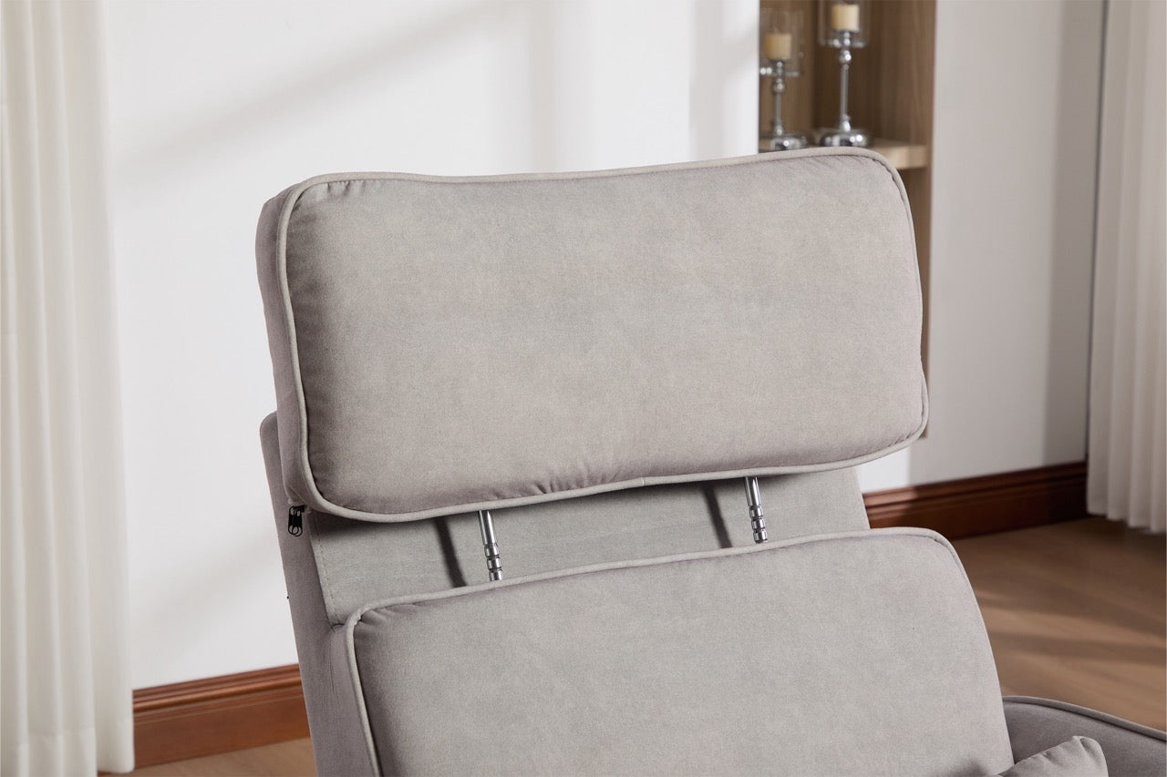 Fotoliu recliner electric dumonde cu funcție de balansare ,rotire și incarcare USB C Tavero