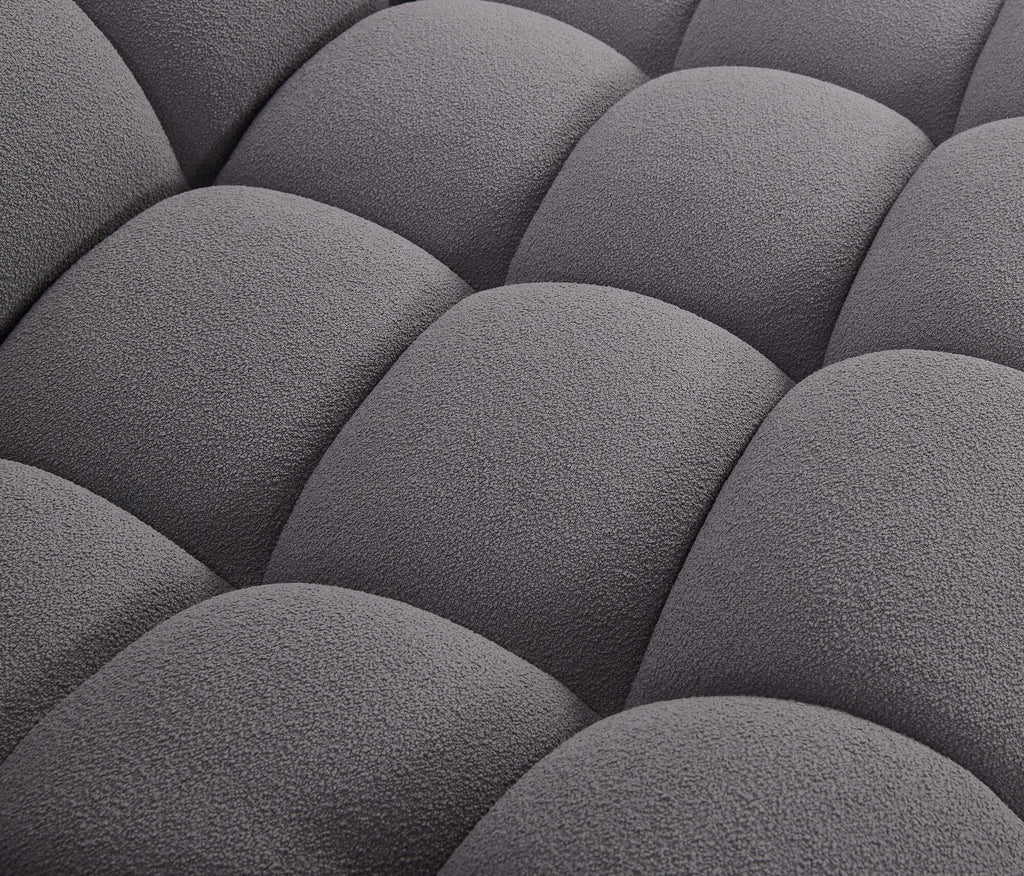 Canapea semirotunda dumonde cu șezut confortabil din spumă HR Bubble 375x120 cm