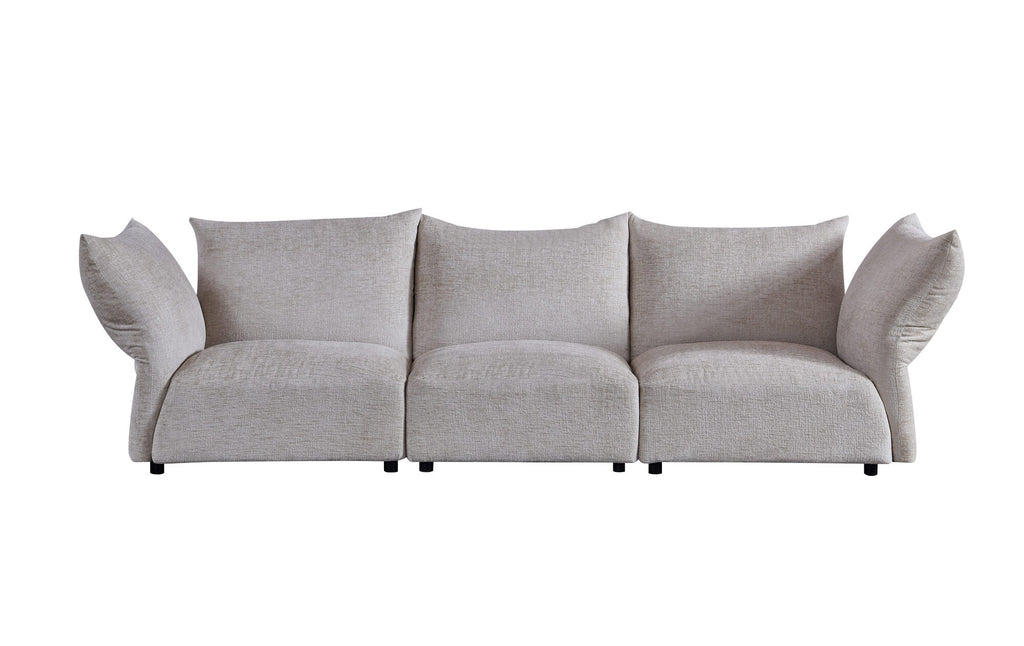Canapea semirotunda dumonde cu șezut confortabil din spumă HR Vogue 460x131 cm