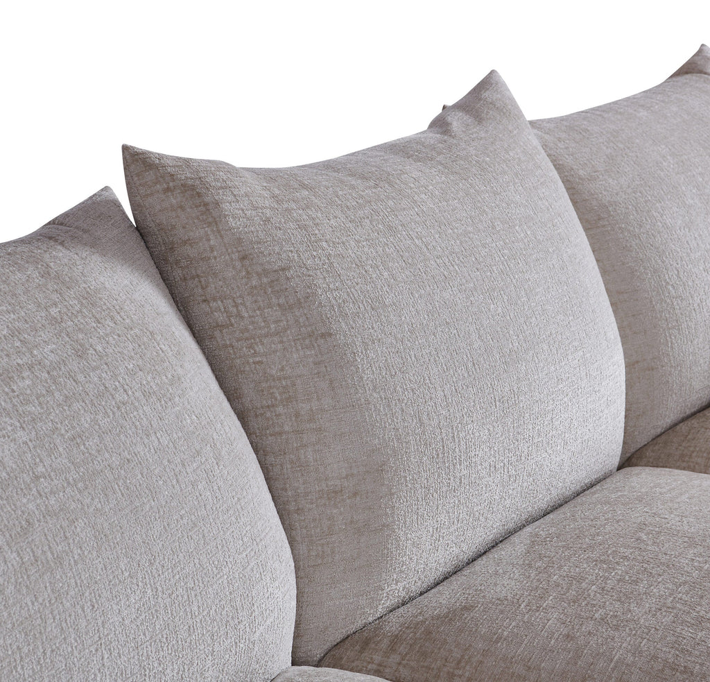 Canapea semirotunda dumonde cu șezut confortabil din spumă HR Vogue 460x131 cm