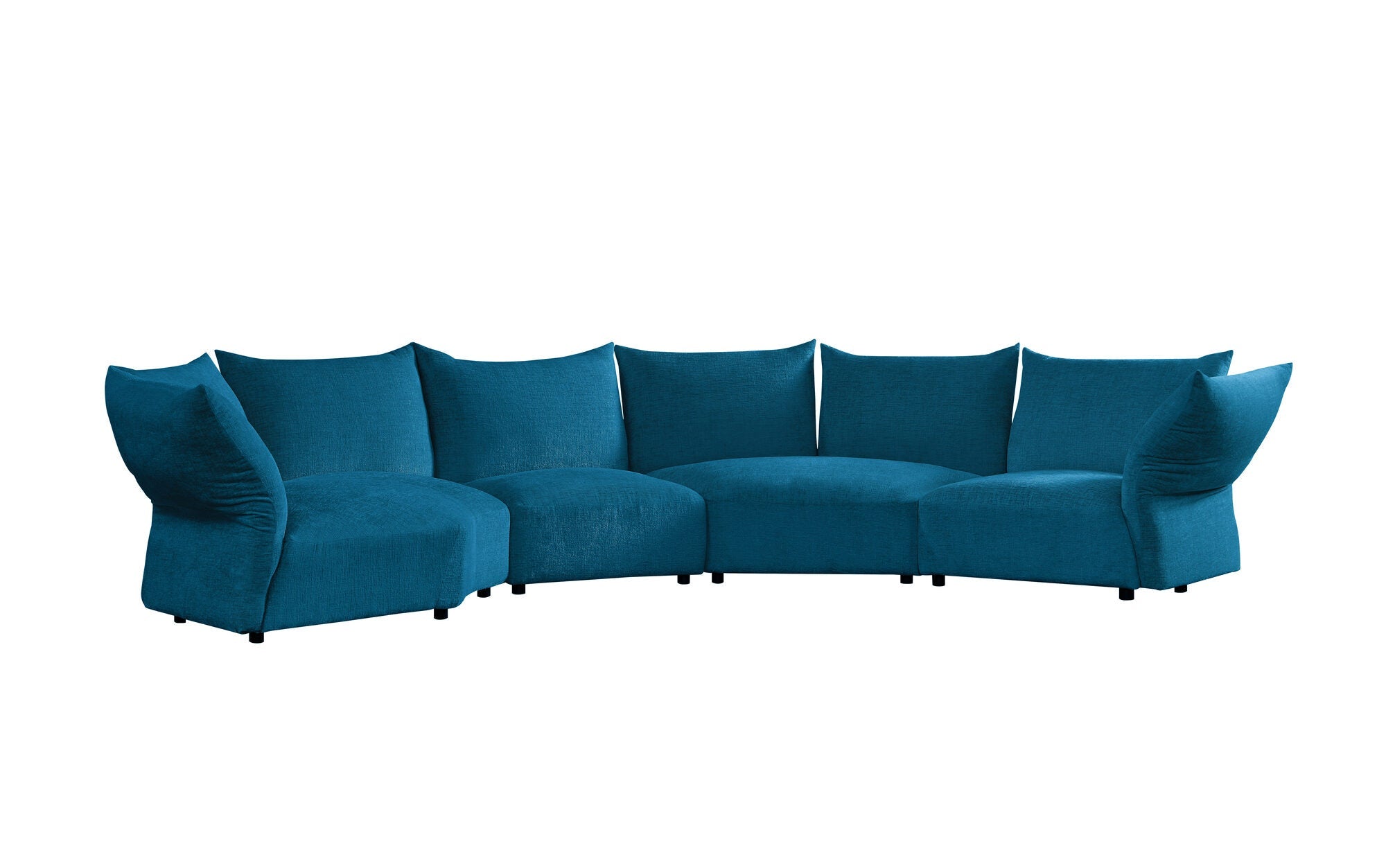 Canapea semirotunda dumonde cu șezut confortabil din spumă HR Vogue 460x131 cm