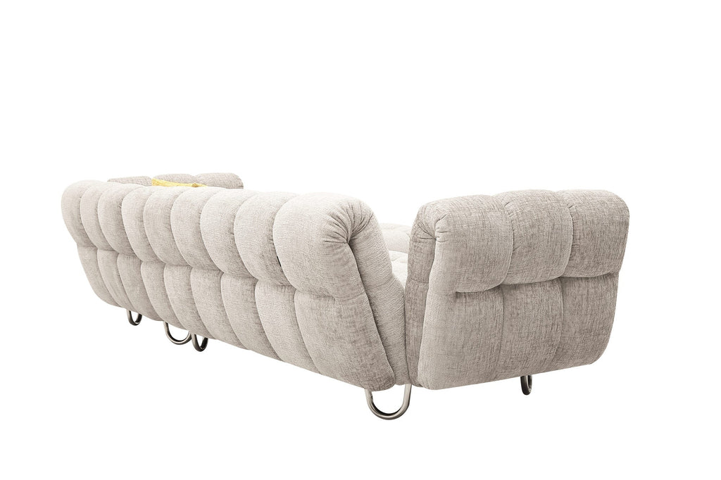 Coltar dumonde cu sezut confortabil din spuma high-density Luxe 330x104 cm