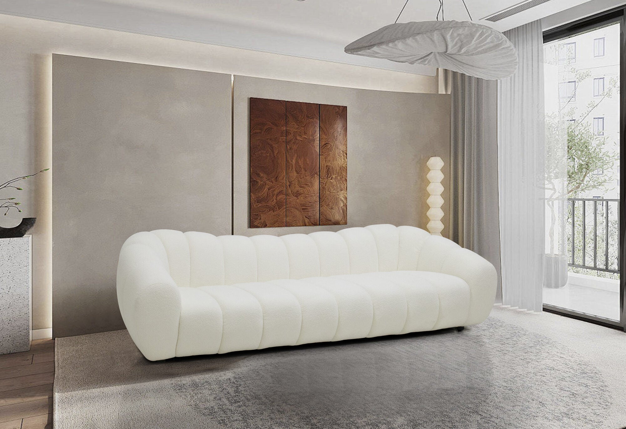Canapea dumonde cu sezut confortabil din spuma high-density Opera 277x100 cm