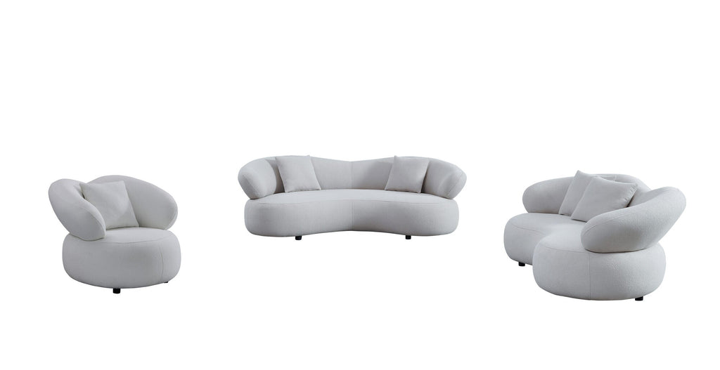 Set 3+2+1 dumonde cu șezut confortabil din spumă HR Mayfair