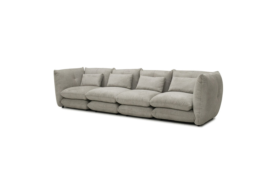 Canapea dumonde cu sezut confortabil din spuma high-density Vincenzo 372x110 cm