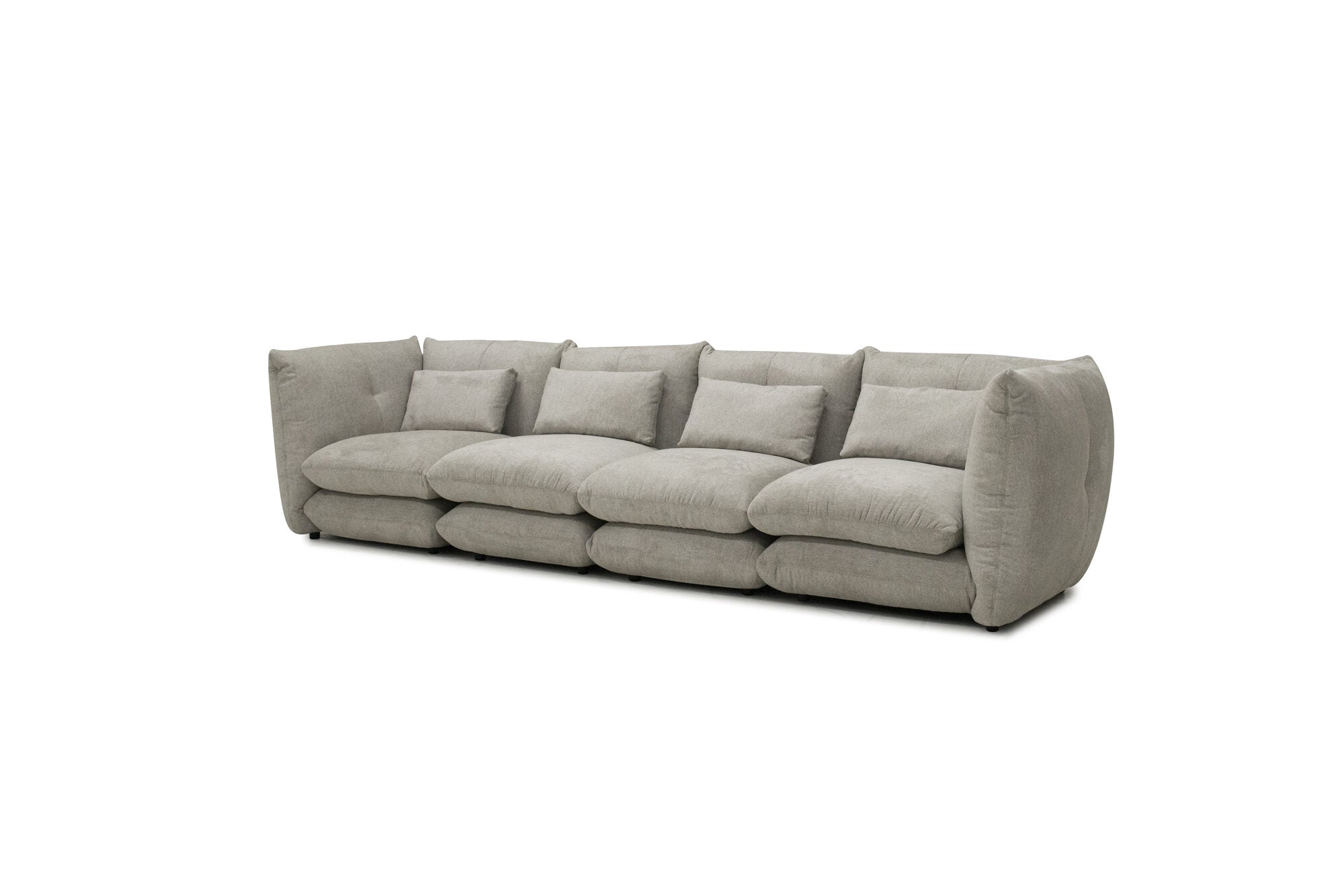 Canapea dumonde cu sezut confortabil din spuma high-density Vincenzo 372x110 cm