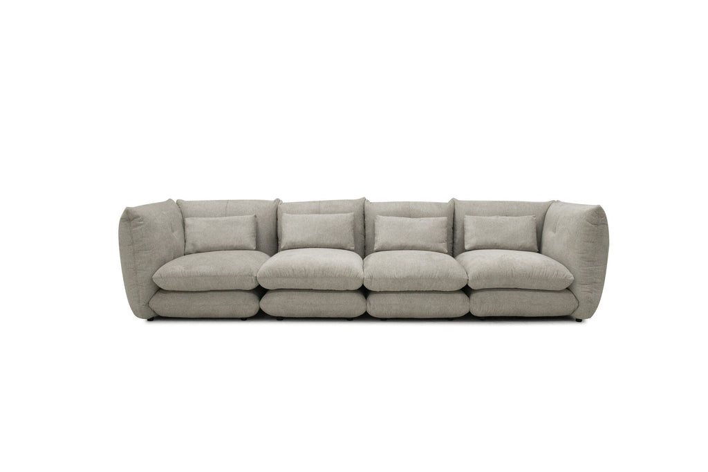 Canapea dumonde cu sezut confortabil din spuma high-density Vincenzo 372x110 cm