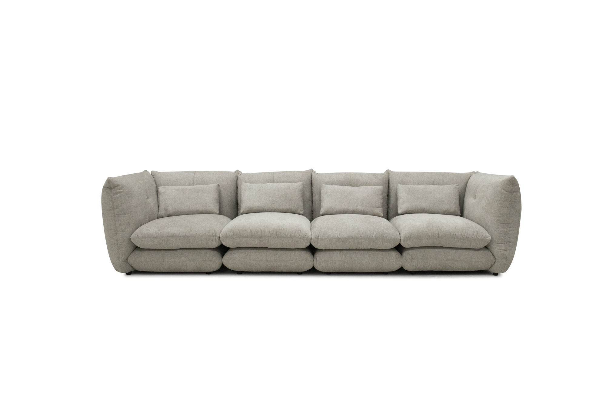 Canapea dumonde cu sezut confortabil din spuma high-density Vincenzo 372x110 cm