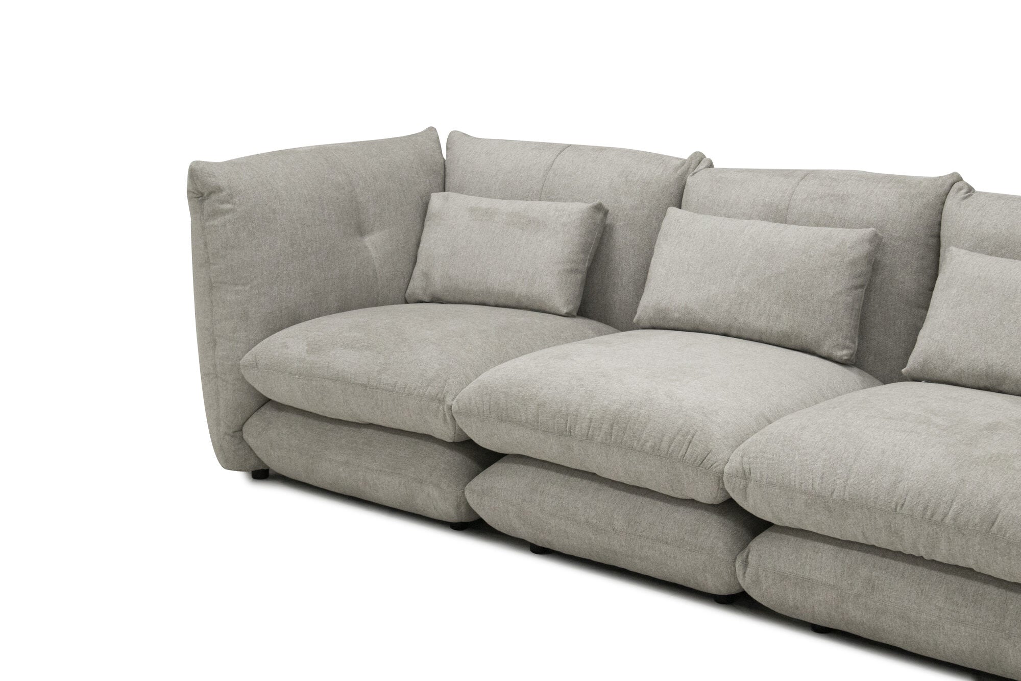 Canapea dumonde cu sezut confortabil din spuma high-density Vincenzo 372x110 cm