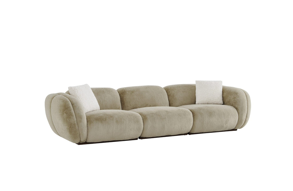Canapea dumonde cu sezut confortabil din spuma high-density Eternity 318x112 cm