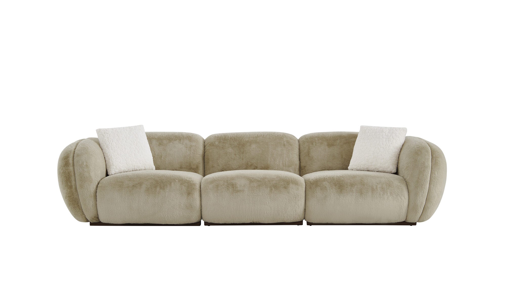 Canapea dumonde cu sezut confortabil din spuma high-density Eternity 318x112 cm