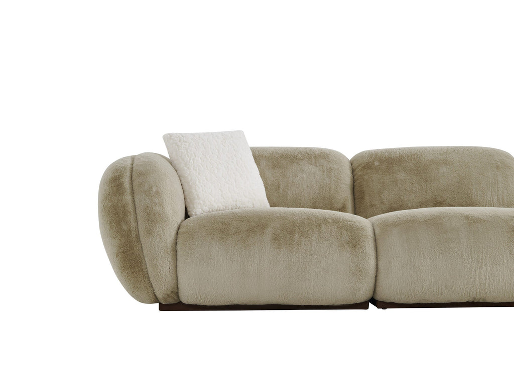 Canapea dumonde cu sezut confortabil din spuma high-density Eternity 318x112 cm