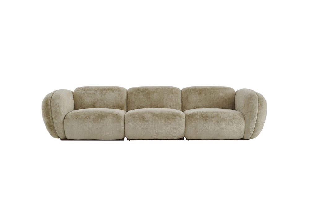 Canapea dumonde cu sezut confortabil din spuma high-density Eternity 318x112 cm
