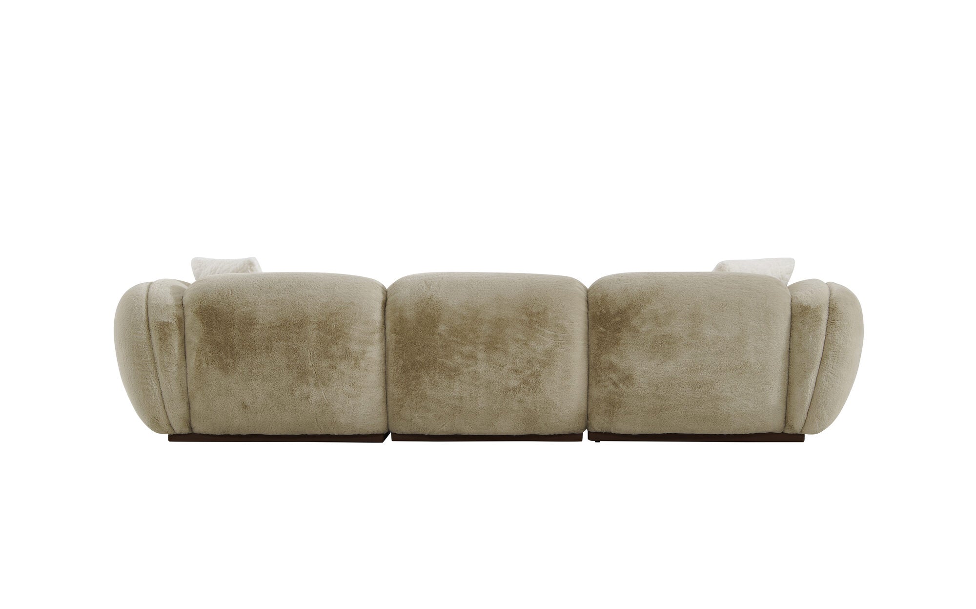 Canapea dumonde cu sezut confortabil din spuma high-density Eternity 318x112 cm