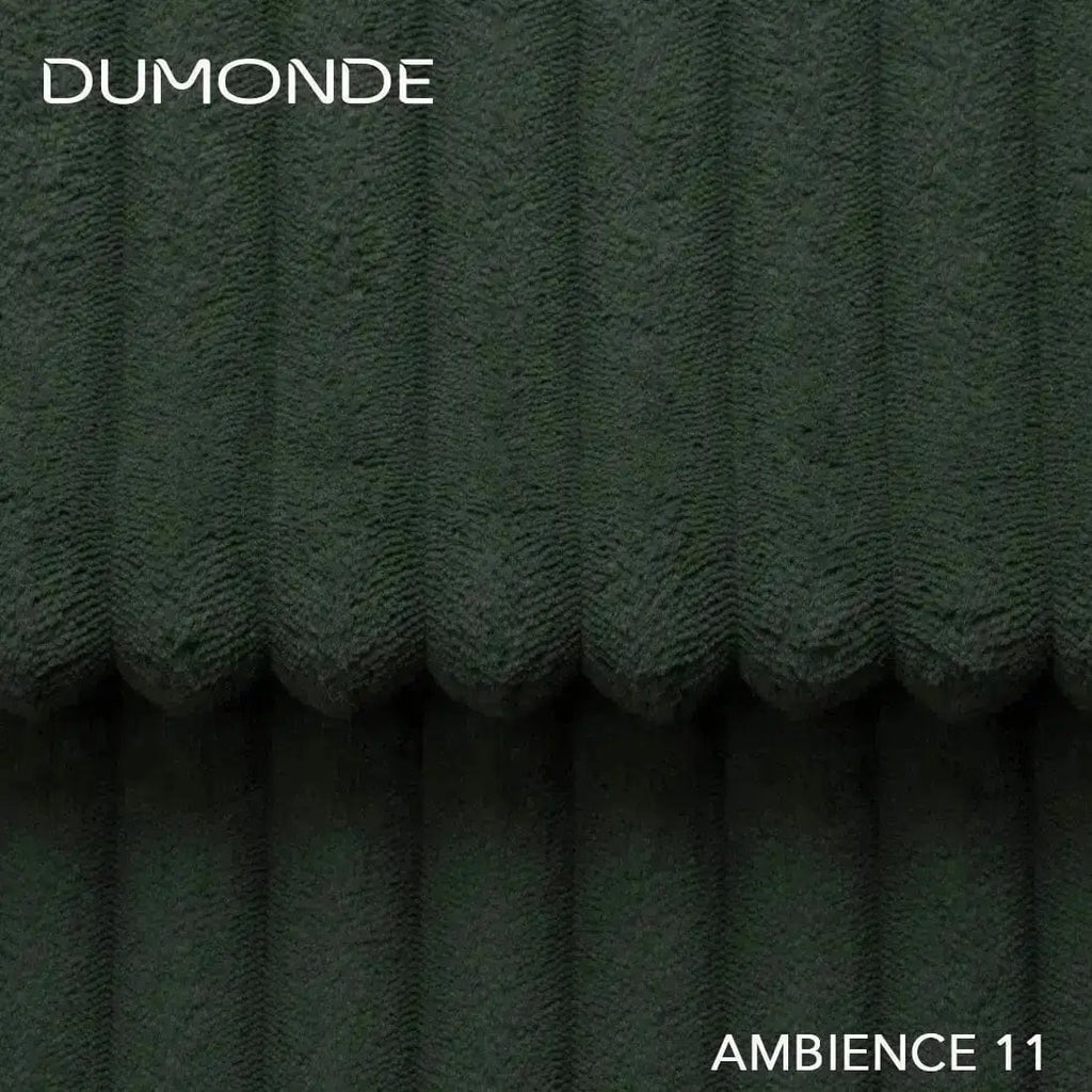 Colțar extensibil dumonde cu ladă de depozitare si sezut confortabil din spuma high-density, Berlin U Ambience Green 380x180 cm