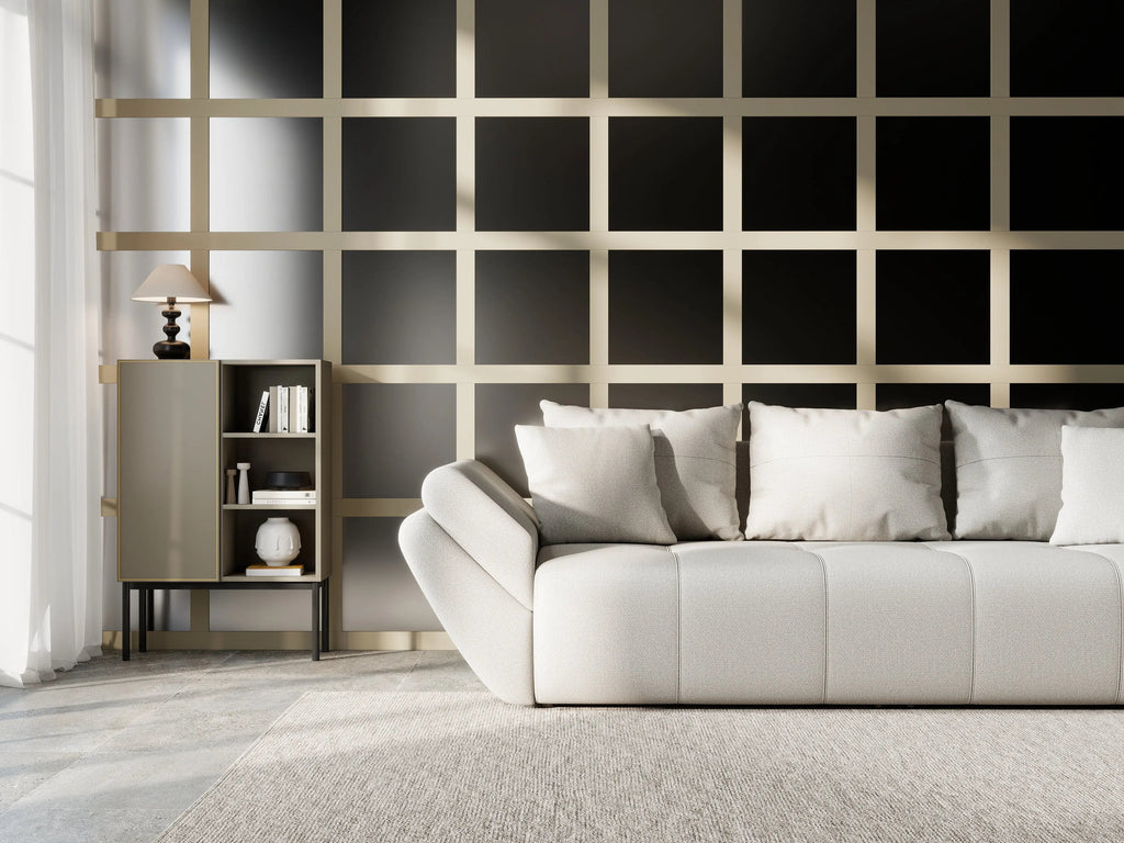 Canapea extensibilă dumonde cu ladă de depozitare si sezut confortabil din spuma high-density, Berlin Enjoy Bej 250x100 cm