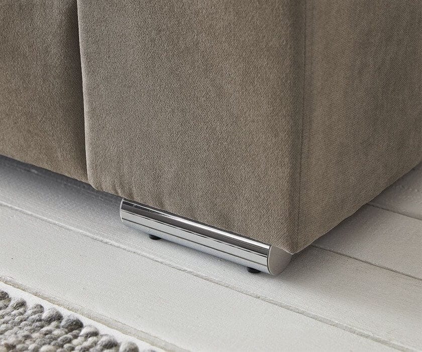 Canapea extensibilă dumonde cu ladă de depozitare si sezut confortabil din spuma high-density, Marbela Enjoy Camel XXL 295x100 cm
