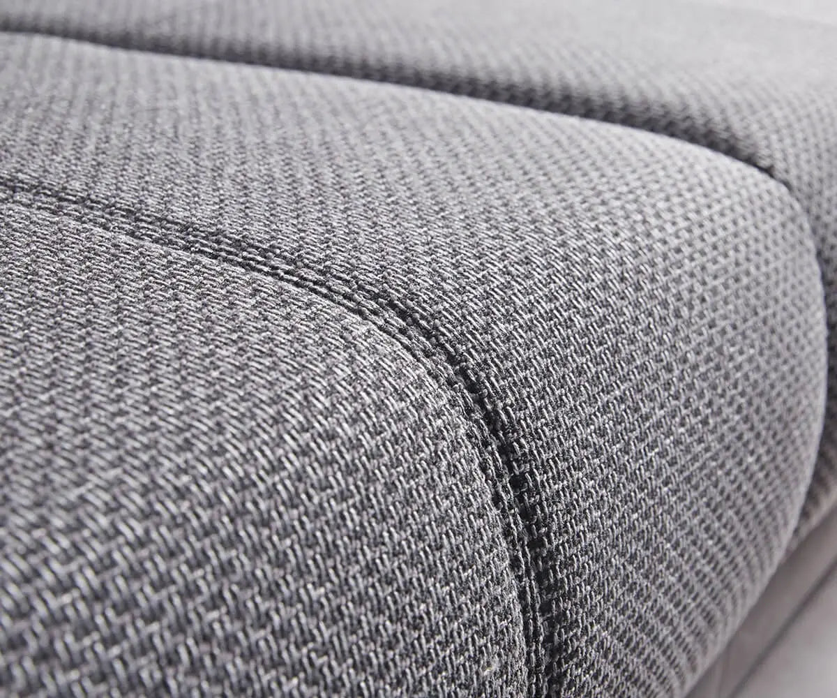 Canapea extensibilă dumonde cu 2 lăzi de depozitare si sezut confortabil din spuma high-density, Verona Magma Black 310x100 cm