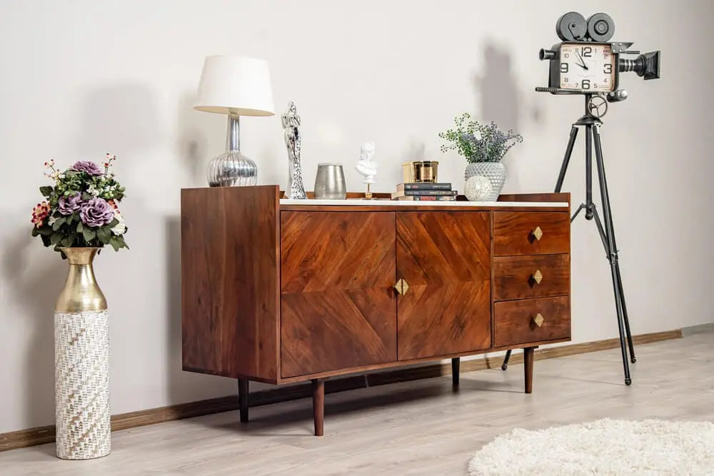 Comodă Dado din lemn de acacia 150 x 45 x 75 cm