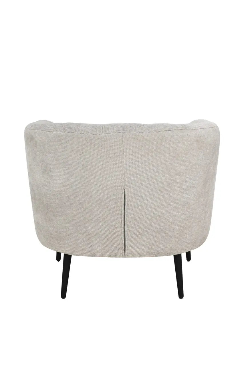 Fotoliu dumonde tapitat Gri modern Diego 75x78cm