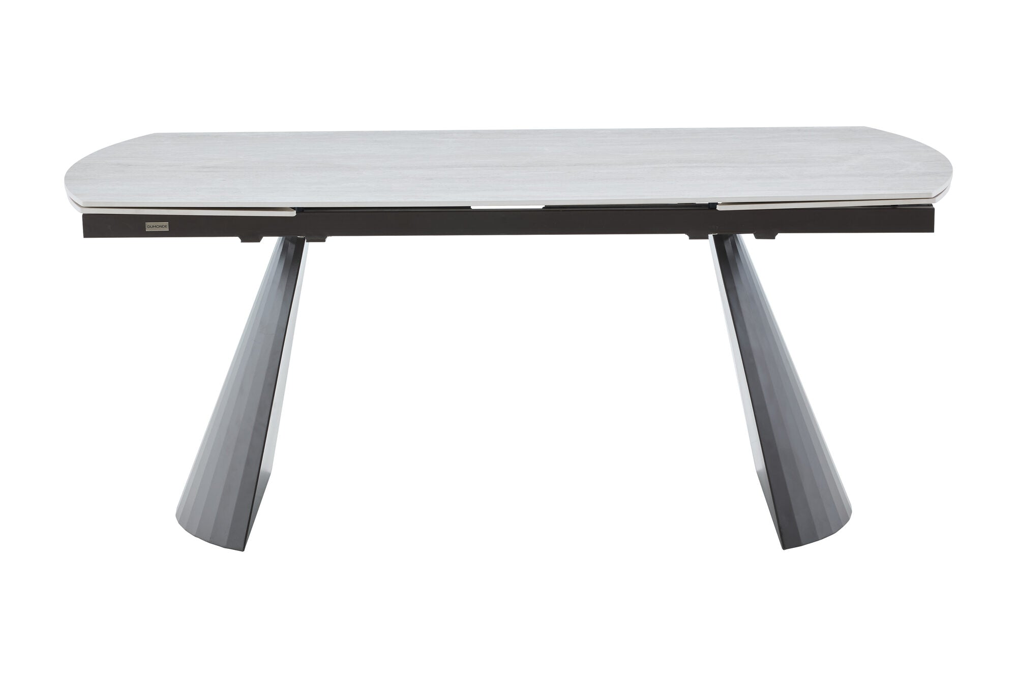Set masa extensibila dumonde Oslo 180-260x90 cm + 6 scaune Noble 59x65 cm