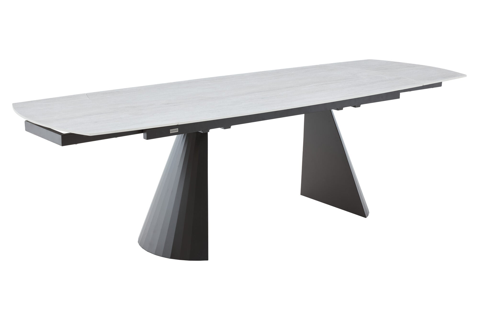 Set masa extensibila dumonde Oslo 180-260x90 cm + 6 scaune Noble 59x65 cm