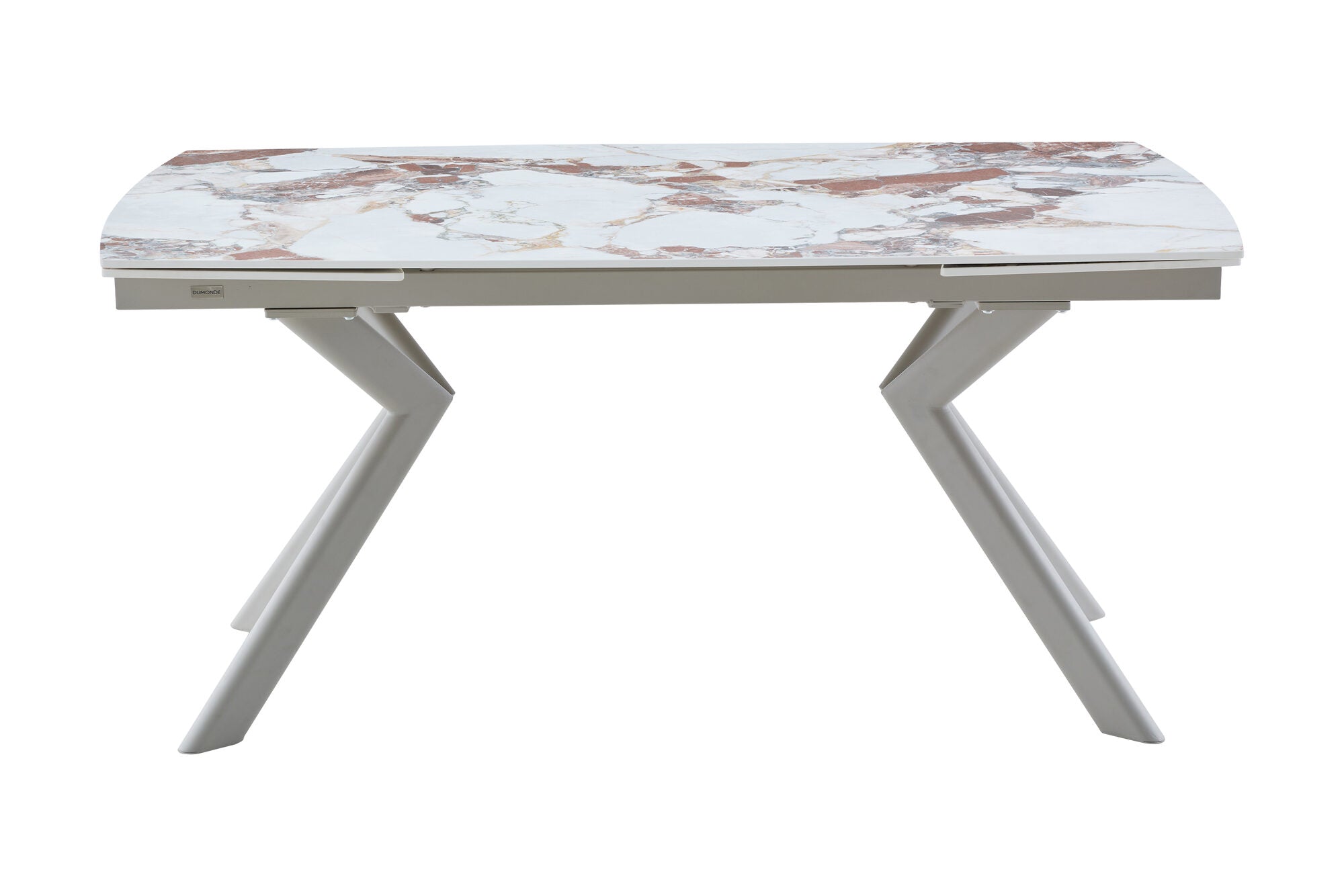 Set masa extensibila dumonde Solis 160-240x90 cm + 6 scaune Guido 62x84 cm