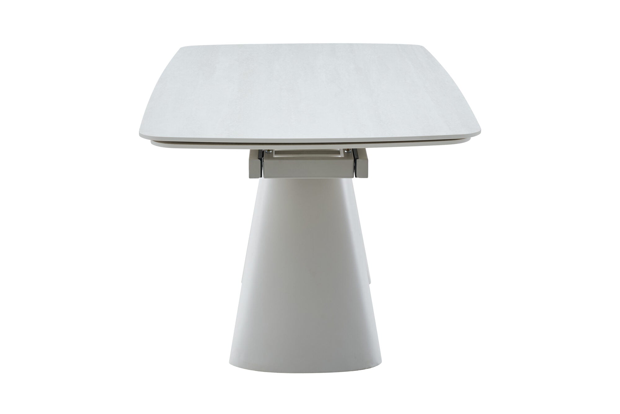 Masa extensibila dumonde cu picioare metalice si blat ceramic Riviera 165-240x90 cm