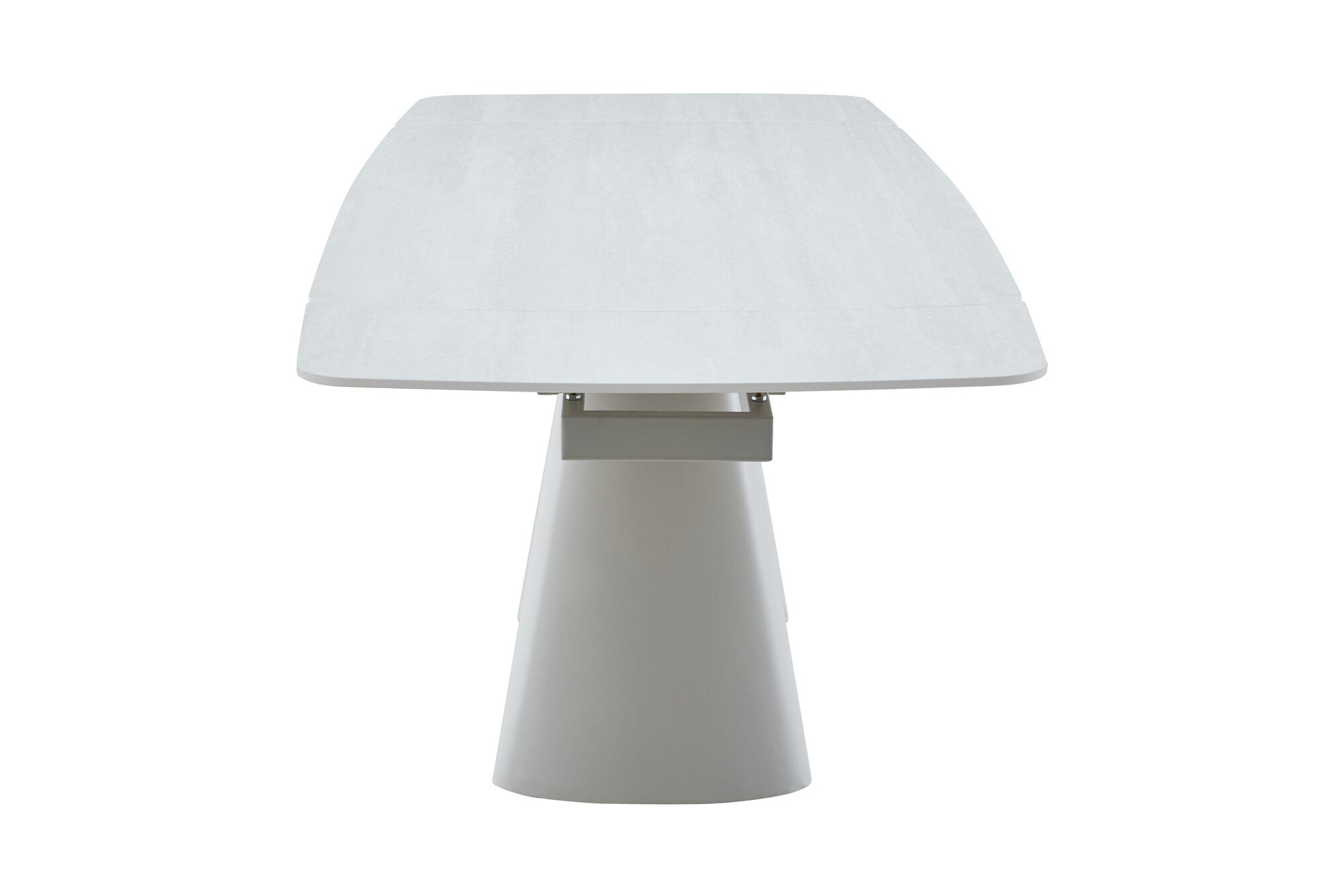 Masa extensibila dumonde cu picioare metalice si blat ceramic Riviera 165-240x90 cm
