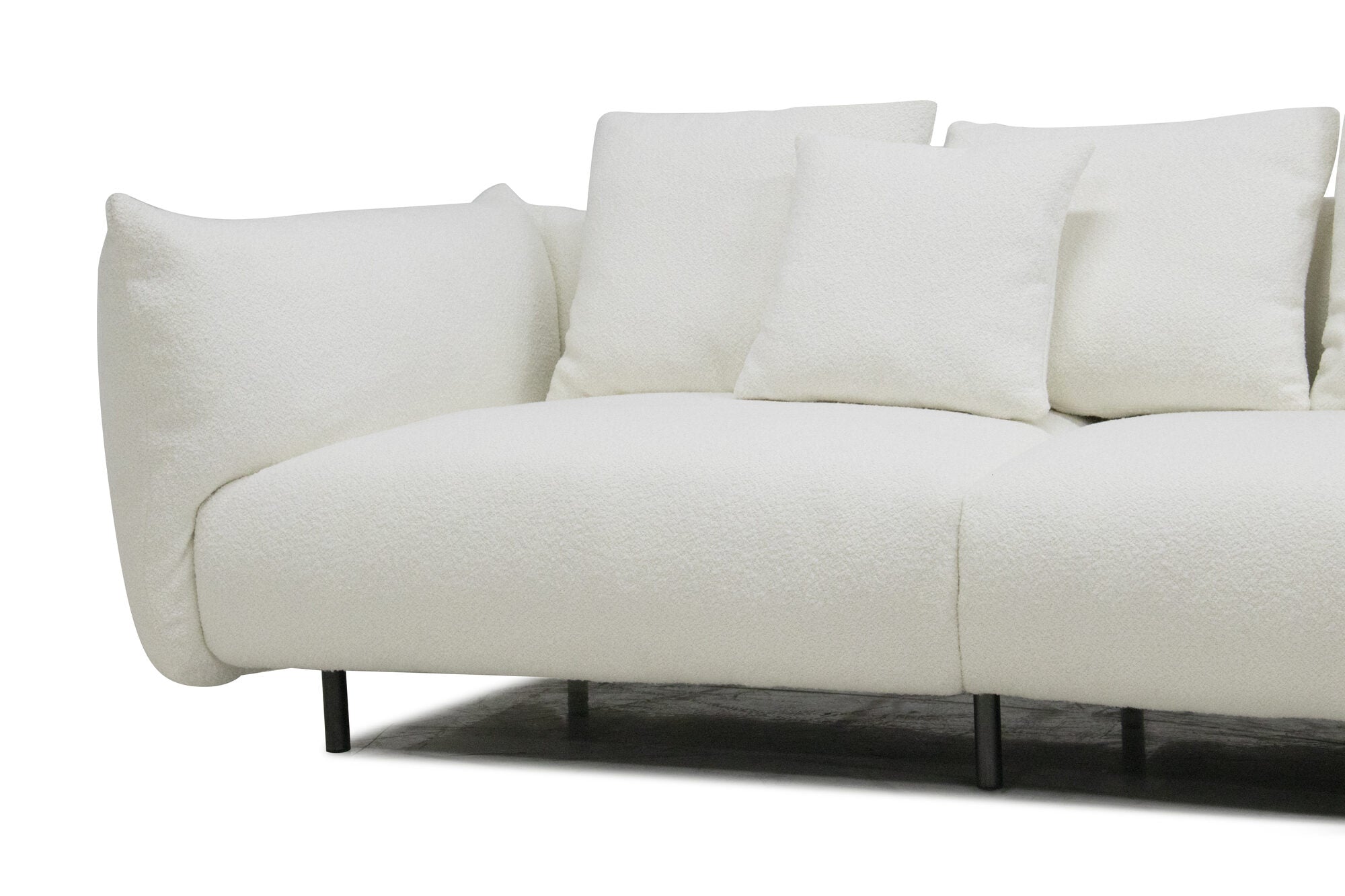 Canapea dumonde cu sezut confortabil din spuma high-density Osiris 330x113 cm
