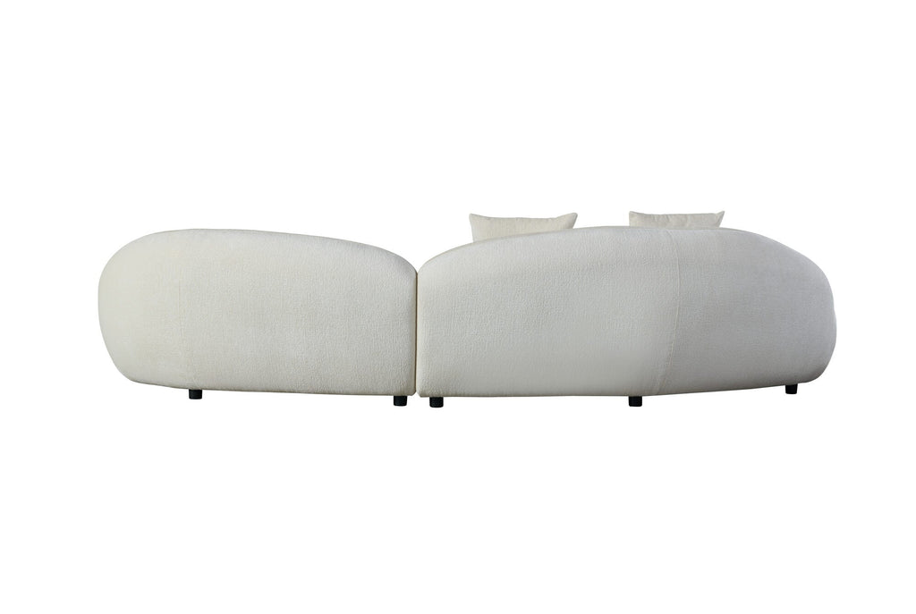 Canapea semirotunda dumonde cu șezut confortabil din spumă HR Esencia 334x150 cm