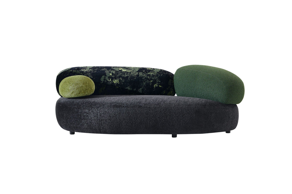 Set canapea dumonde + 2 fotolii cu sezut confortabil din spuma high-density Serene 220x 134 cm