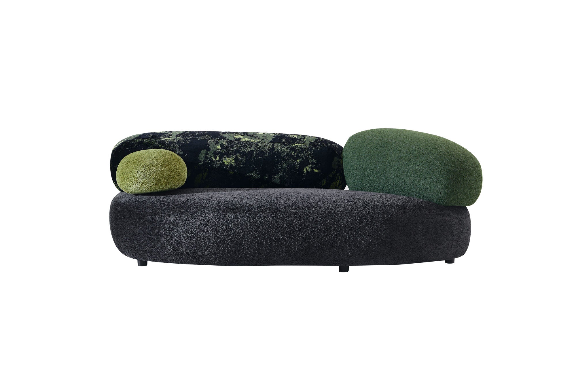 Set canapea dumonde + 2 fotolii cu sezut confortabil din spuma high-density Serene 220x 134 cm