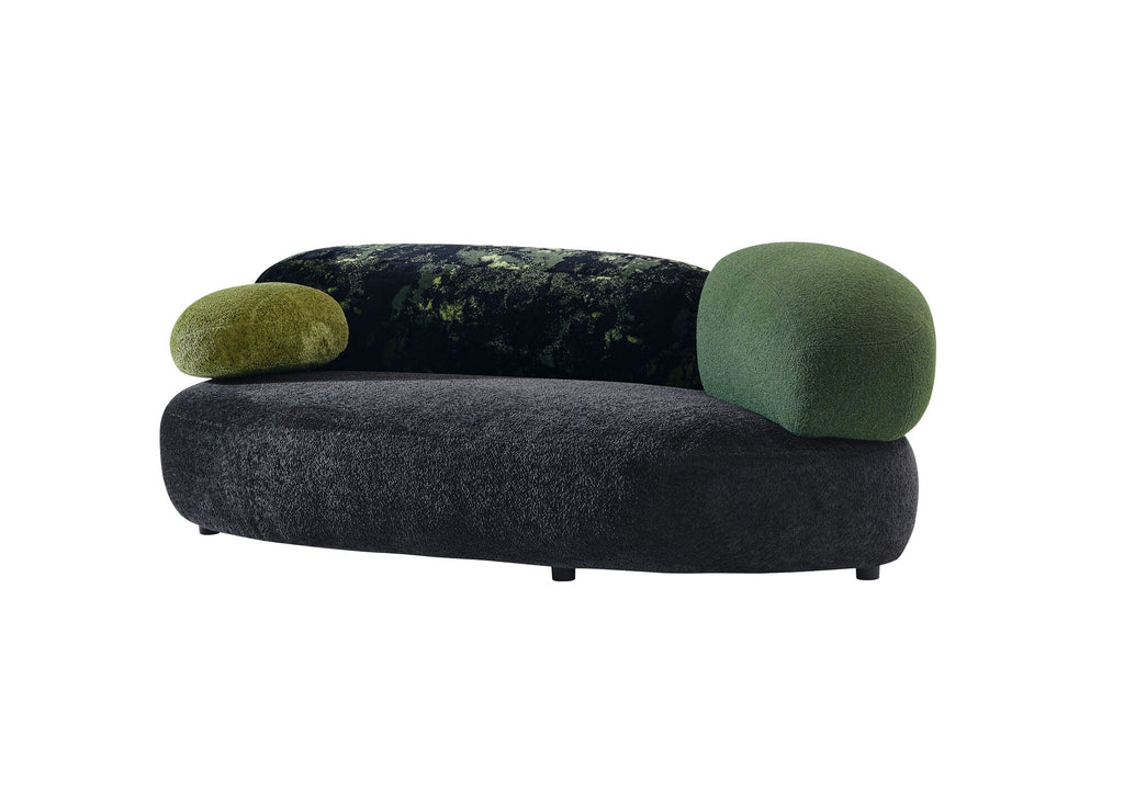 Set canapea dumonde + 2 fotolii cu sezut confortabil din spuma high-density Serene 220x 134 cm