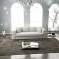 Canapea extensibilă dumonde cu ladă de depozitare si sezut confortabil din spuma high-density, Gloria Zoom Cream 240x100 cm