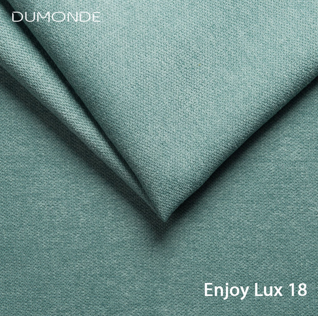 Colțar extensibil dumonde cu ladă de depozitare si sezut confortabil din spuma high-density, Loana Enjoy Mint 270x185 cm