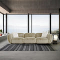 Canapea dumonde cu sezut confortabil din spuma high-density Eternity 318x112 cm