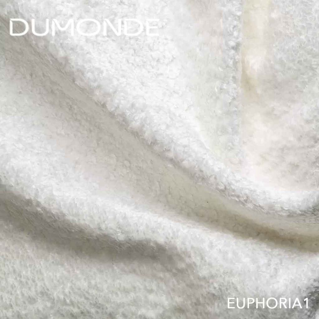 Colțar extensibil dumonde cu ladă de depozitare si sezut confortabil din spuma high-density, Gloria Euphoria Ivory II 320x183 cm