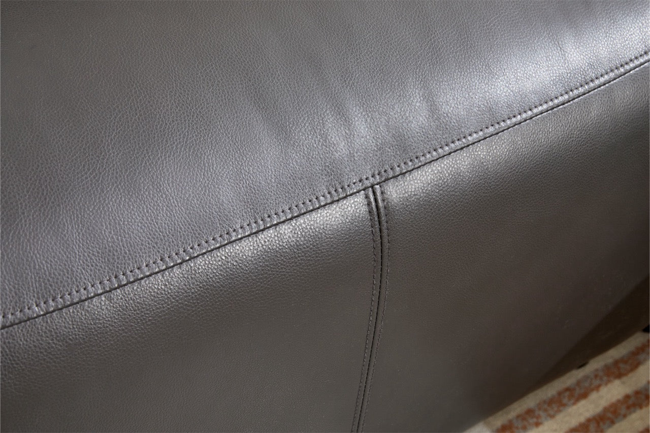 Coltar dumonde cu 2 reclinere electrice, tetiere reglabile, incarcare wireless, suport pahare Valen 334x83cm