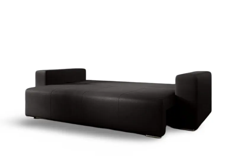 Canapea extensibilă dumonde cu ladă de depozitare si sezut confortabil din spuma high-density, Marbela Antracit 245x100 cm