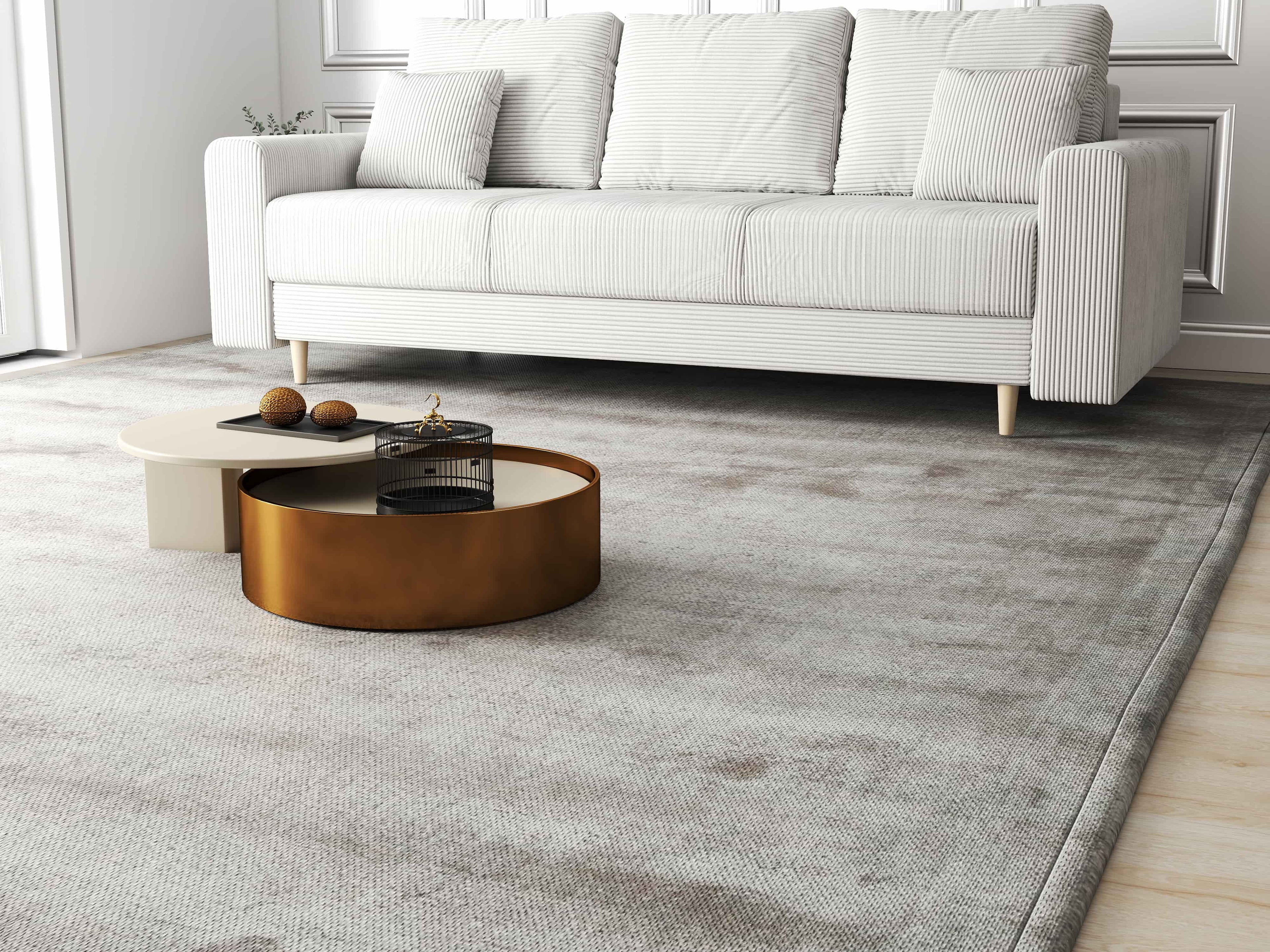 Canapea extensibilă dumonde cu ladă de depozitare si sezut confortabil din spuma high-density, Kronos Zoom Gri 210x100 cm